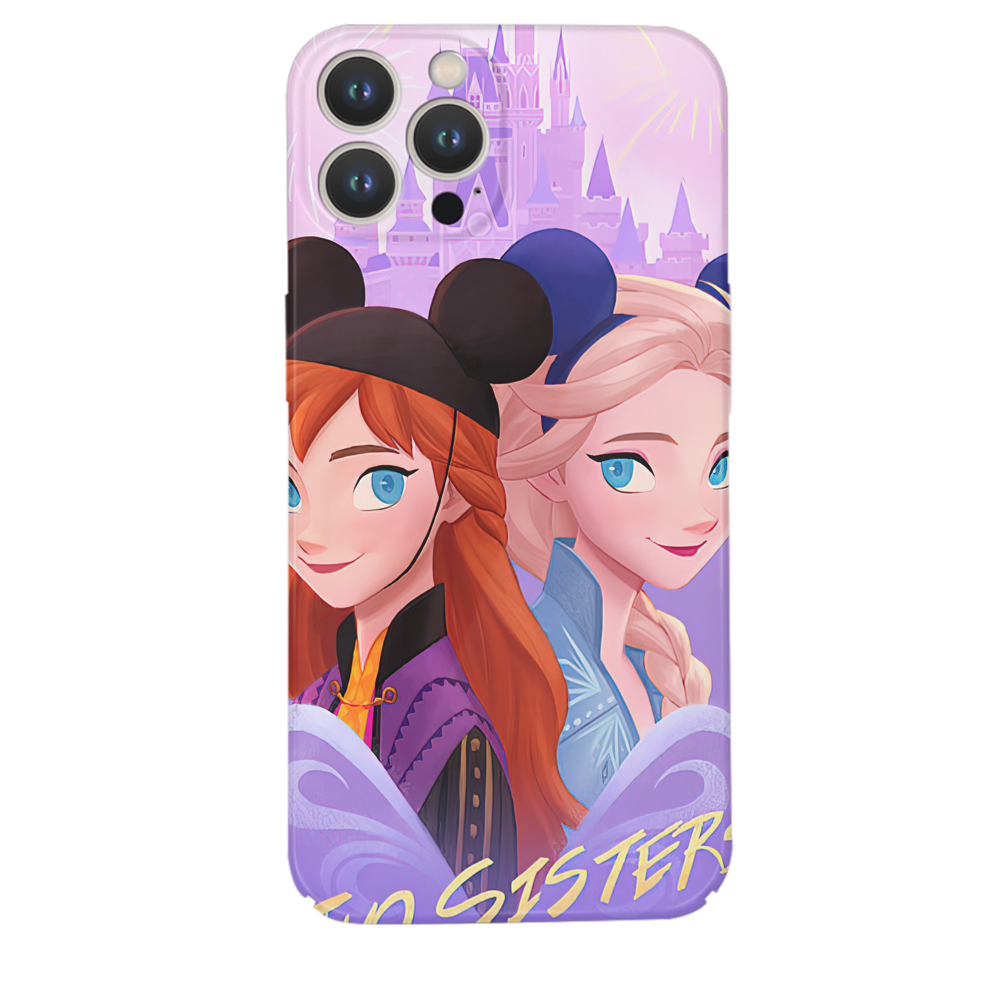 （画像用） アナと雪の女王 アンナ エルサ Frozen Anna Elsa 【iPhone 14シリーズ対応】ハードケース